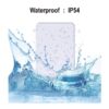 Interrupteur poussoir étanche IP54 Kit de télécommande extérieur étanche